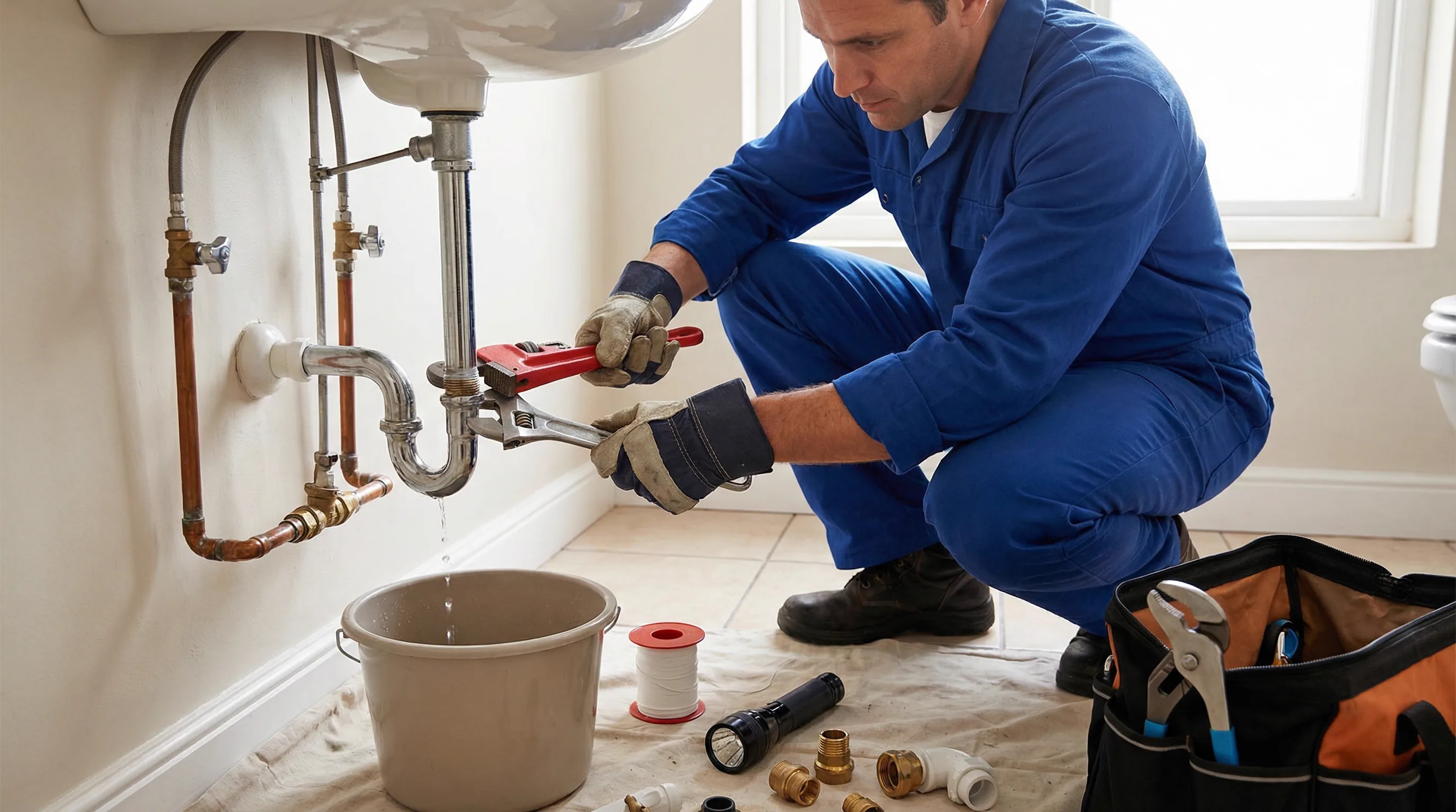 Reparos hidráulicos e detecção de vazamento em Curitiba-PR