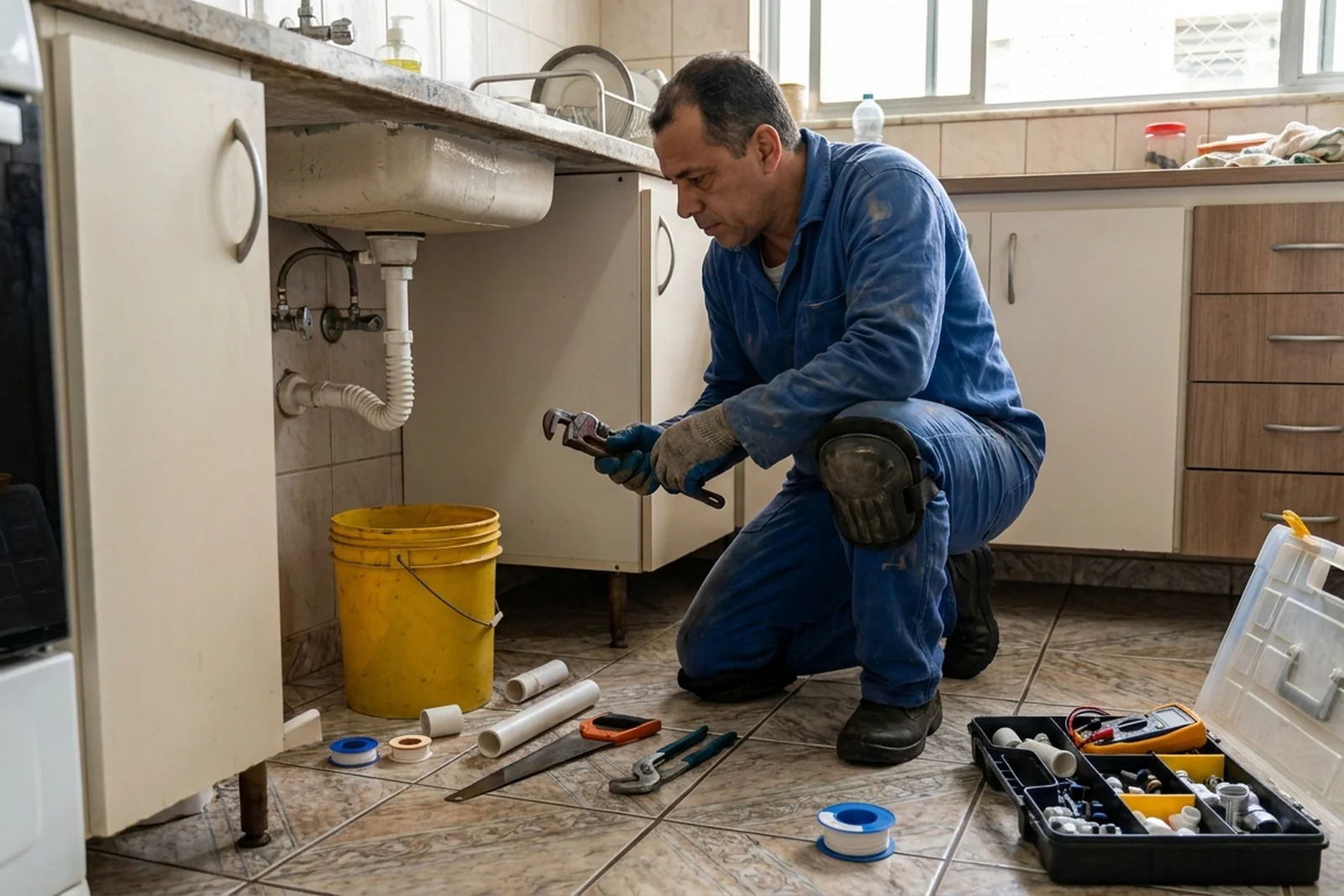 Reparos hidráulicos e detecção de vazamento em Curitiba-PR